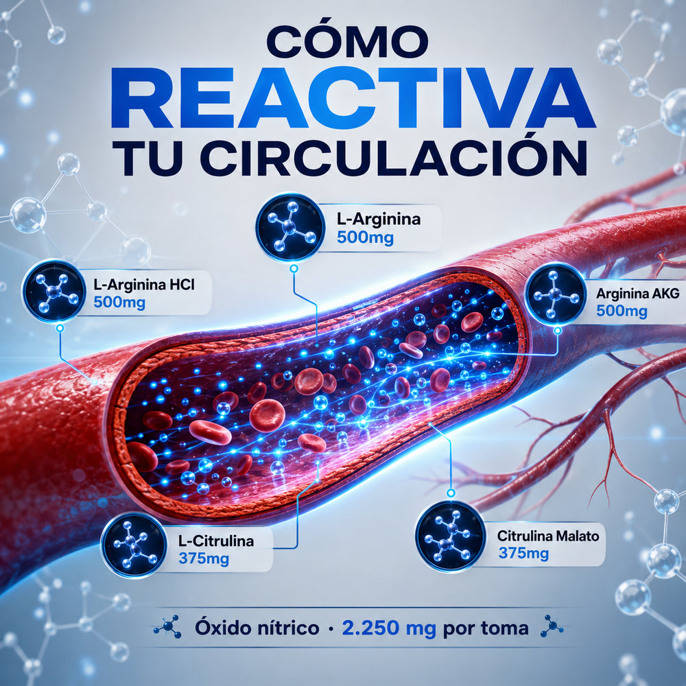 ¿YA NO RINDES COMO ANTES…?NUEVO NITRIC OXIDE BOOSTER: