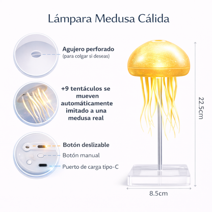 Crea un ambiente hipnótico y relajante en segundos.