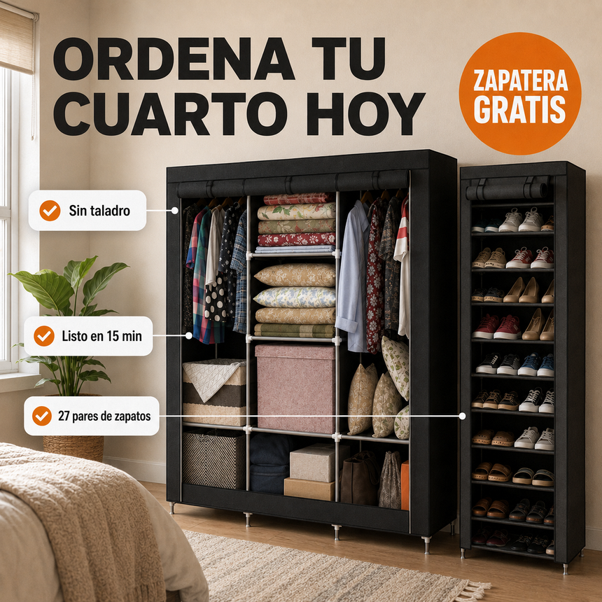 ARMÍO Combo Closet + Zapatera