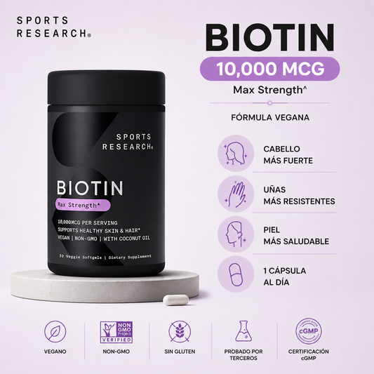 Biotina Max Strength, Sports Research