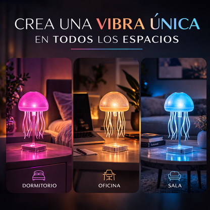 Crea un ambiente hipnótico y relajante en segundos.